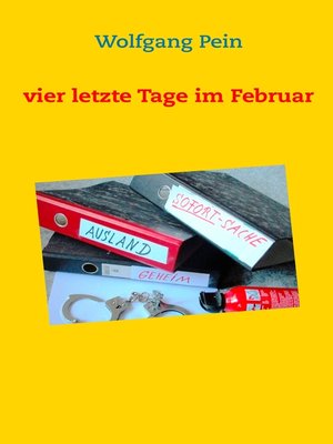 cover image of Vier letzte Tage im Februar